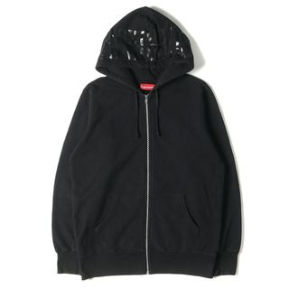 supreme ジップパーカー XL フードロゴ