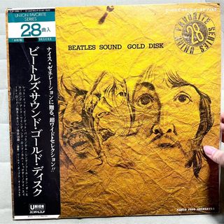 ビートルズ(THE BEATLES)の◆洋楽レコード ビートルズ・サウンド・ゴールド・ディスクTHE BEATTLES(ポップス/ロック(洋楽))