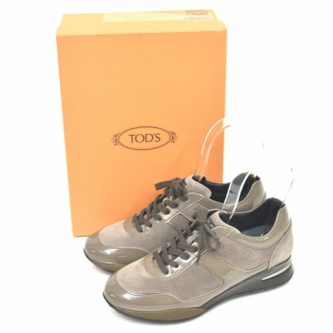 TOD'S - ほぼ新品♪トッズ T PROJECT ロゴタン スニーカー 36(約23cm
