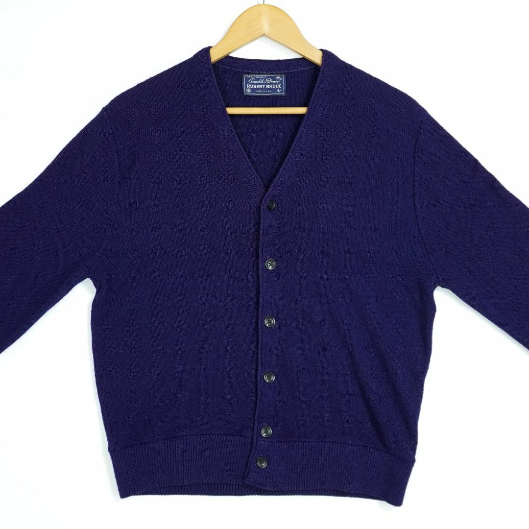 Arnold Palmer(アーノルドパーマー)のArnold Palmer Cardigan 1970s USA L メンズのトップス(カーディガン)の商品写真