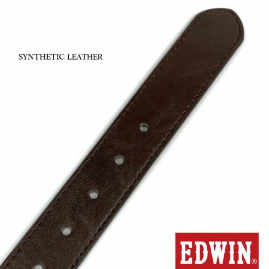 EDWIN(エドウィン)のブラウン 茶 エドウイン ギャリソンバックル 54 ベルト ユニセックス メンズのファッション小物(ベルト)の商品写真