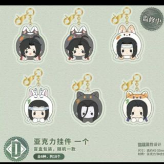 魔道祖師　磁力賞　キーチェーン・忘羨カード(キャラクターグッズ)