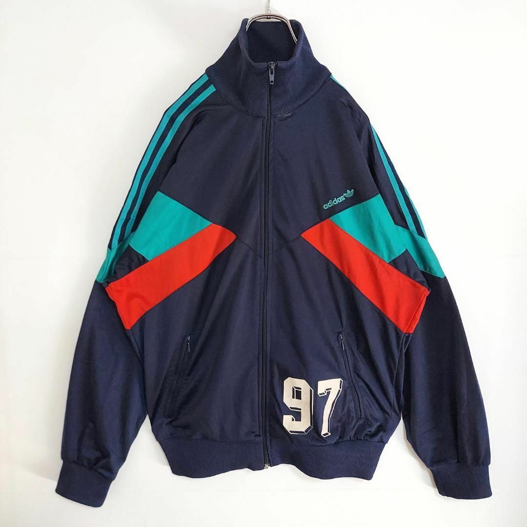 80s ビンテージ ADIDAS ORIGINALS ブルージャージ