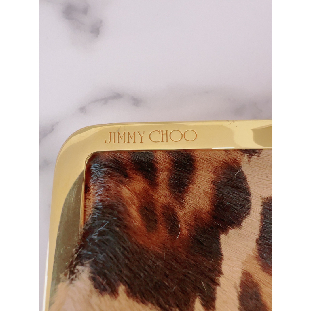 JIMMY CHOO(ジミーチュウ)のJimmy Choo クラッチバッグ　ハラコ　豹柄 レディースのバッグ(クラッチバッグ)の商品写真