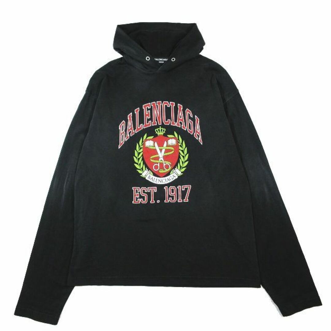 Balenciaga - 21AW バレンシアガ BALENCIAGA カレッジロゴ パーカー