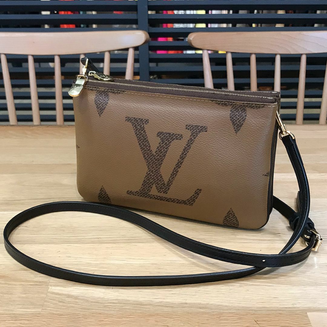 LOUIS VUITTON - 良品 ルイヴィトン 現行 ジャイアント ポシェット