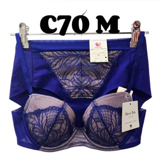 ワコール(Wacoal)のC70 ワコール [Sheer Bra] シアーブラ ブラジャー &ショーツ(ブラ&ショーツセット)