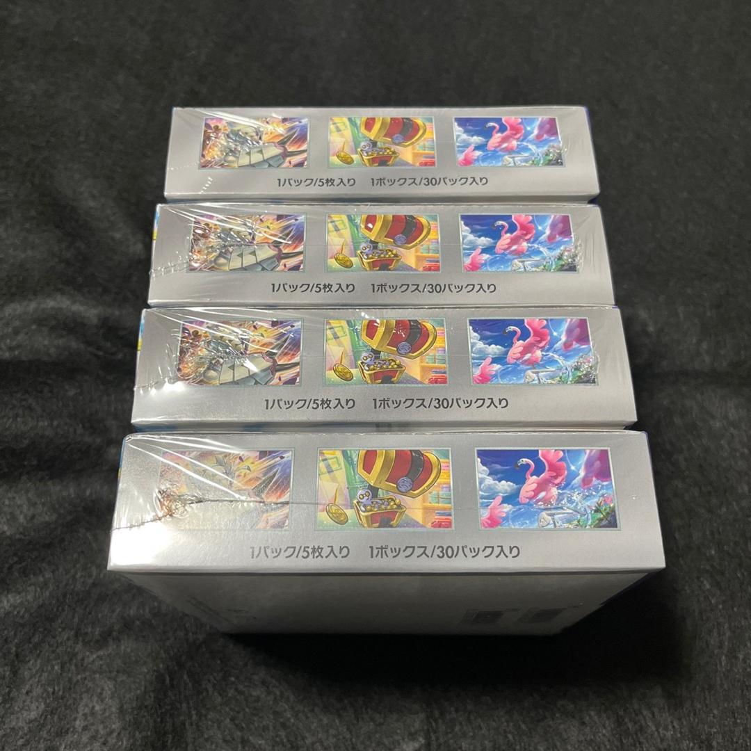 ポケモンカード レイジングサーフ シュリンク付き 4BOXの通販 by