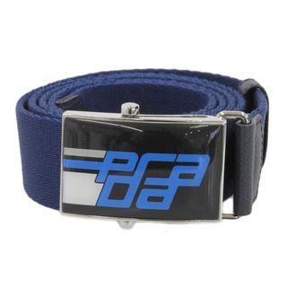 PRADA - 【中古】PRADA プラダ レザー ベルト #75/30 - ブラック gyの