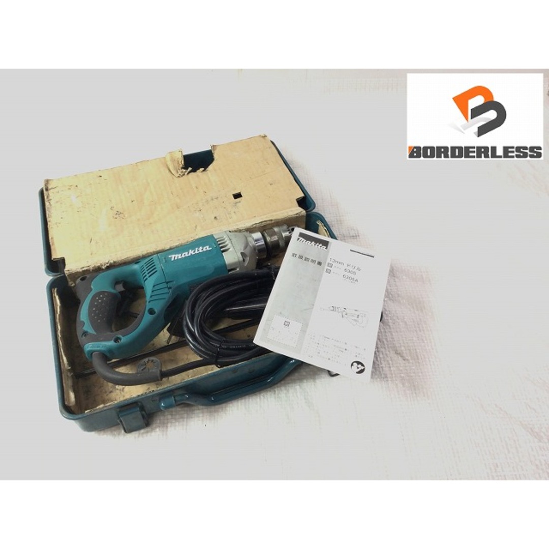 Makita(マキタ)の☆中古品☆makita マキタ 13mm ドリル 6305 電気ドリル 78108 自動車/バイクのバイク(工具)の商品写真