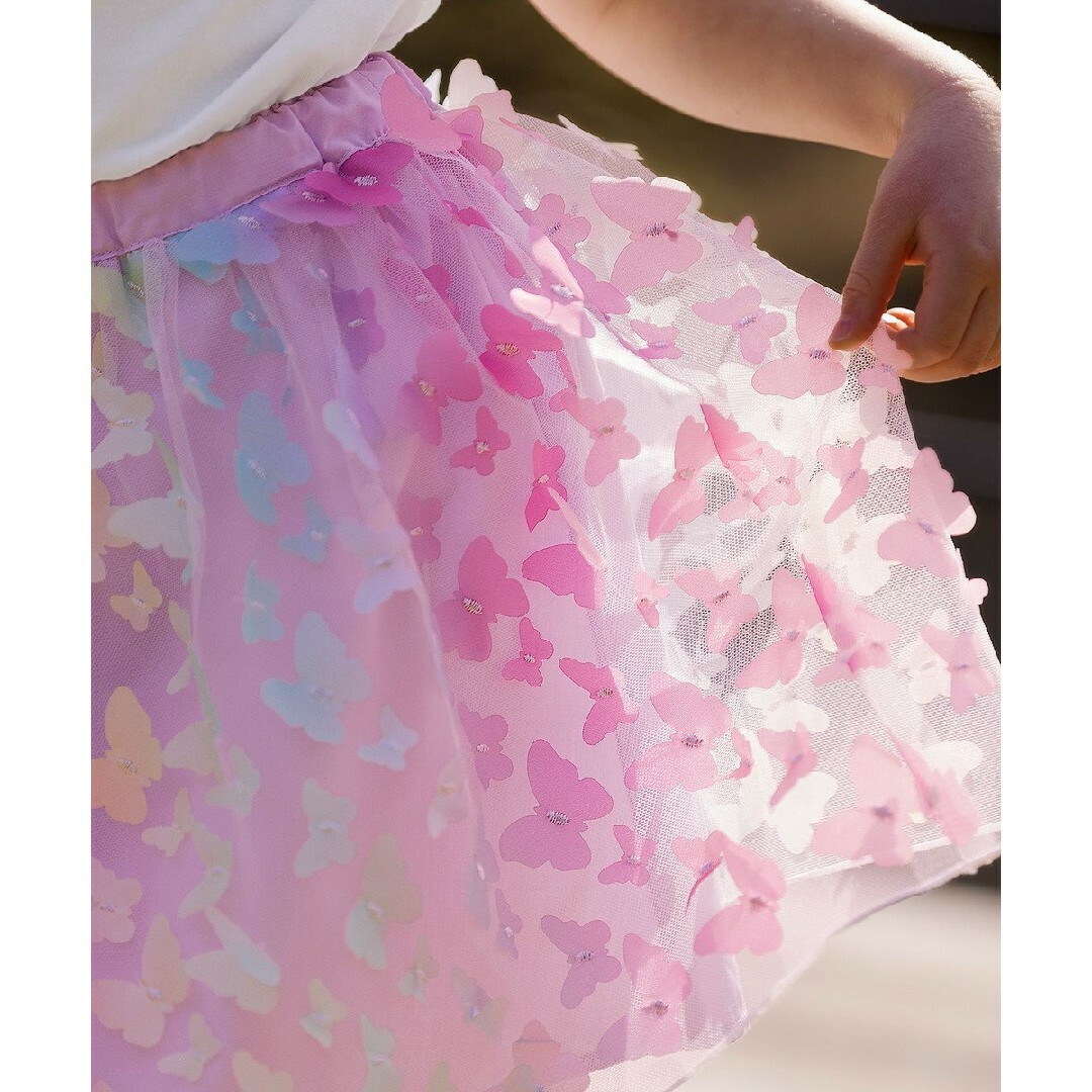 anyFAM(エニィファム)のレインボー チュール スカート キッズ/ベビー/マタニティのキッズ服女の子用(90cm~)(スカート)の商品写真
