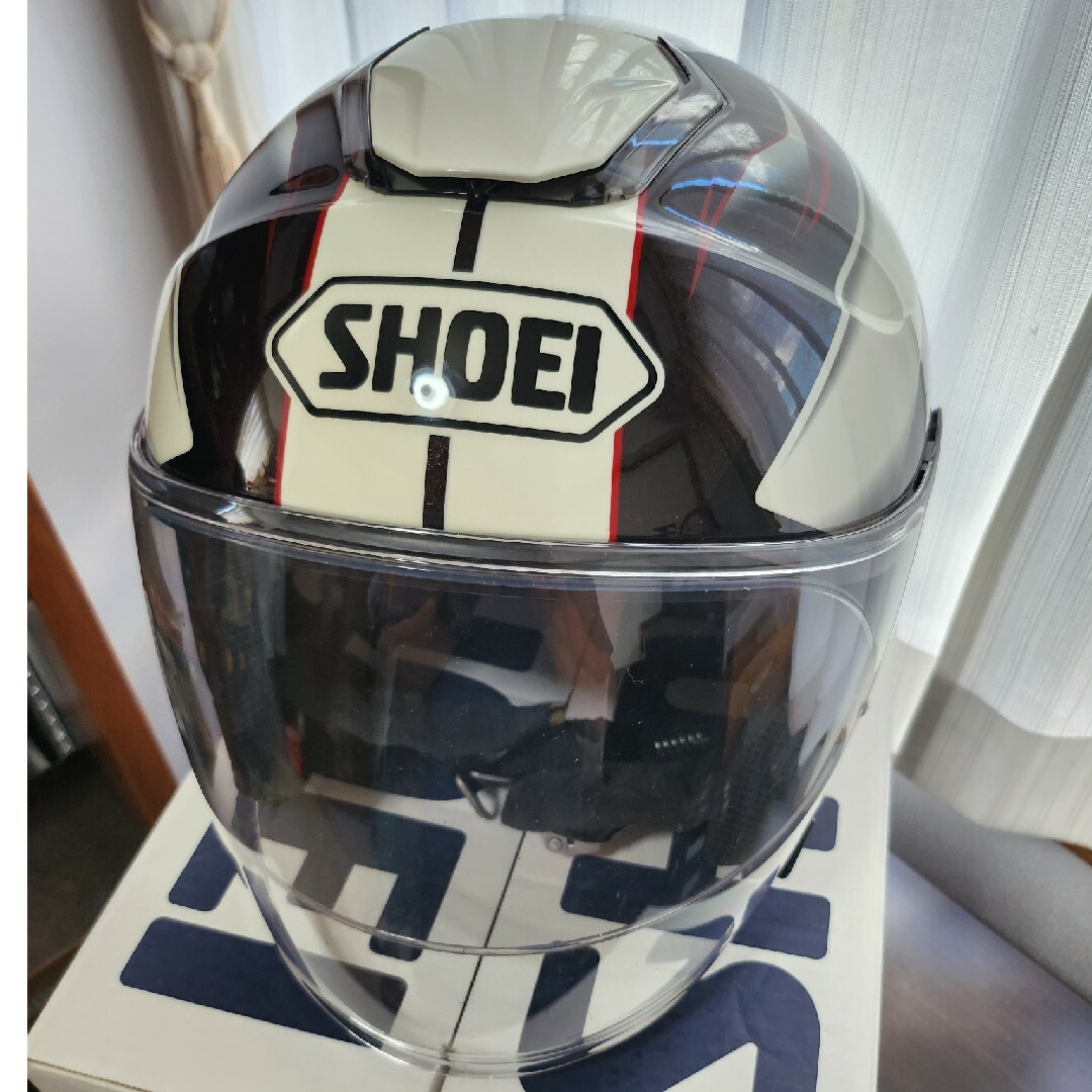 SHOEI ジェットヘルメット サイズ L  箱付属品付き ✨️現状でのお渡しとなっております