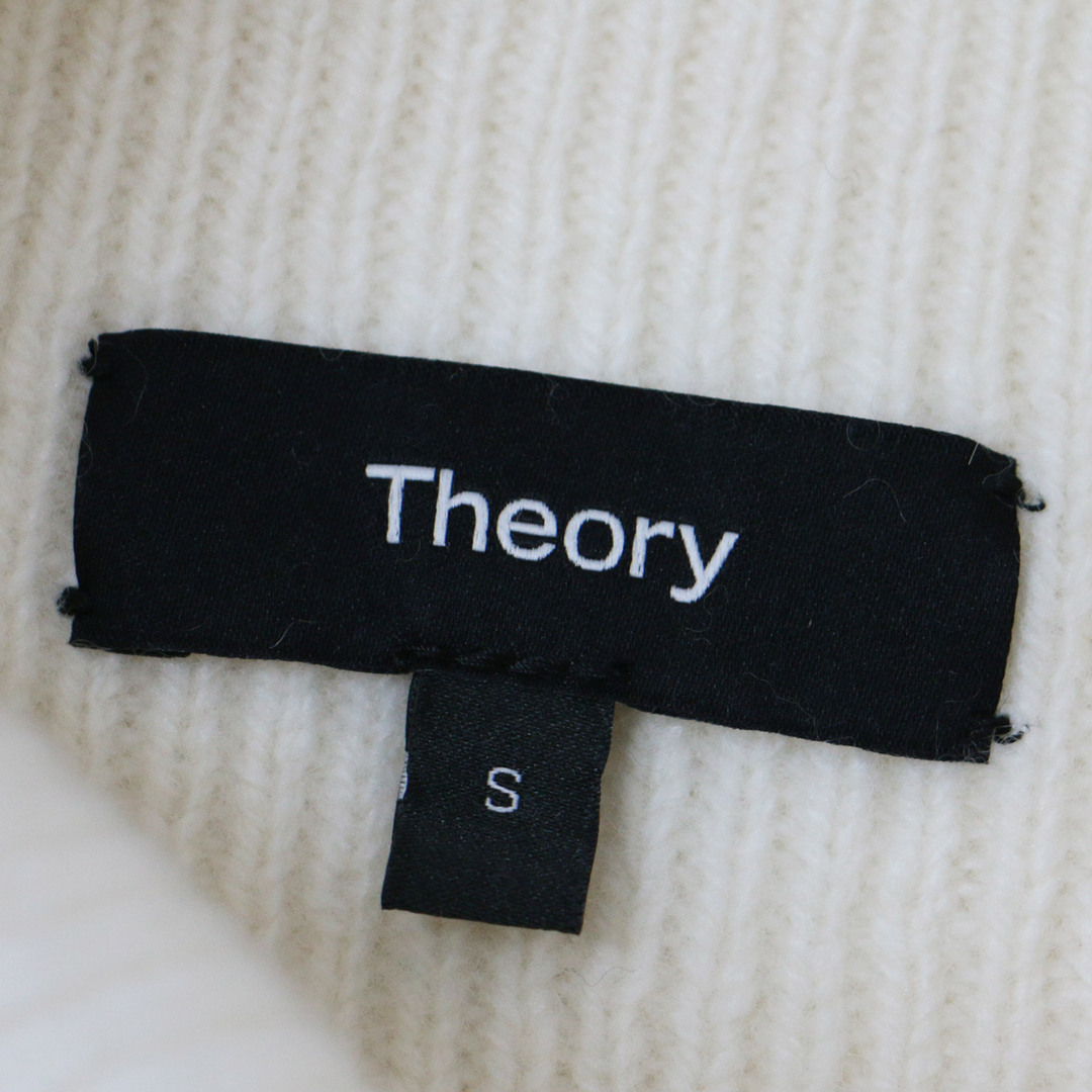 theory(セオリー)のTheory セオリー ニット プルオーバー トップス セーター ホワイト 白 S 長袖 ハイネック リブ ウール カシミヤ シルク おしゃれ シンプル 無地 きれいめ 大人女子 ブランド 上品 ベーシック フェミニン エレガント オフィスカジュアル 着回し【レディース】 レディースのトップス(ニット/セーター)の商品写真