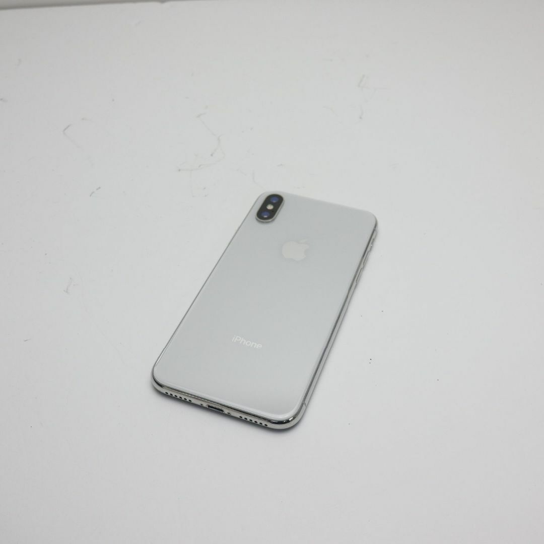 iPhone - 超美品 SIMフリー iPhoneX 64GB シルバー の通販 by エコスタ