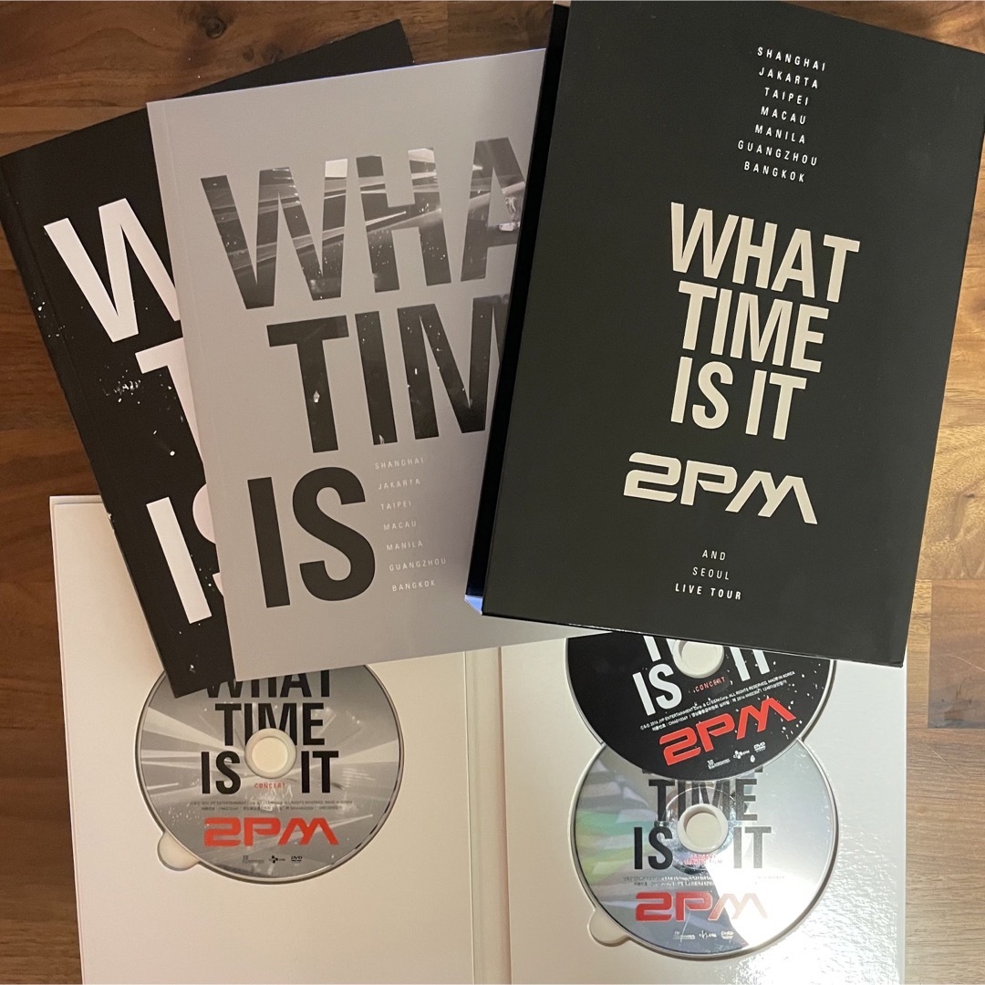 2PM WHAT TIME IS IT ソウルコンDVD☆ジュノ、テク、テギョン