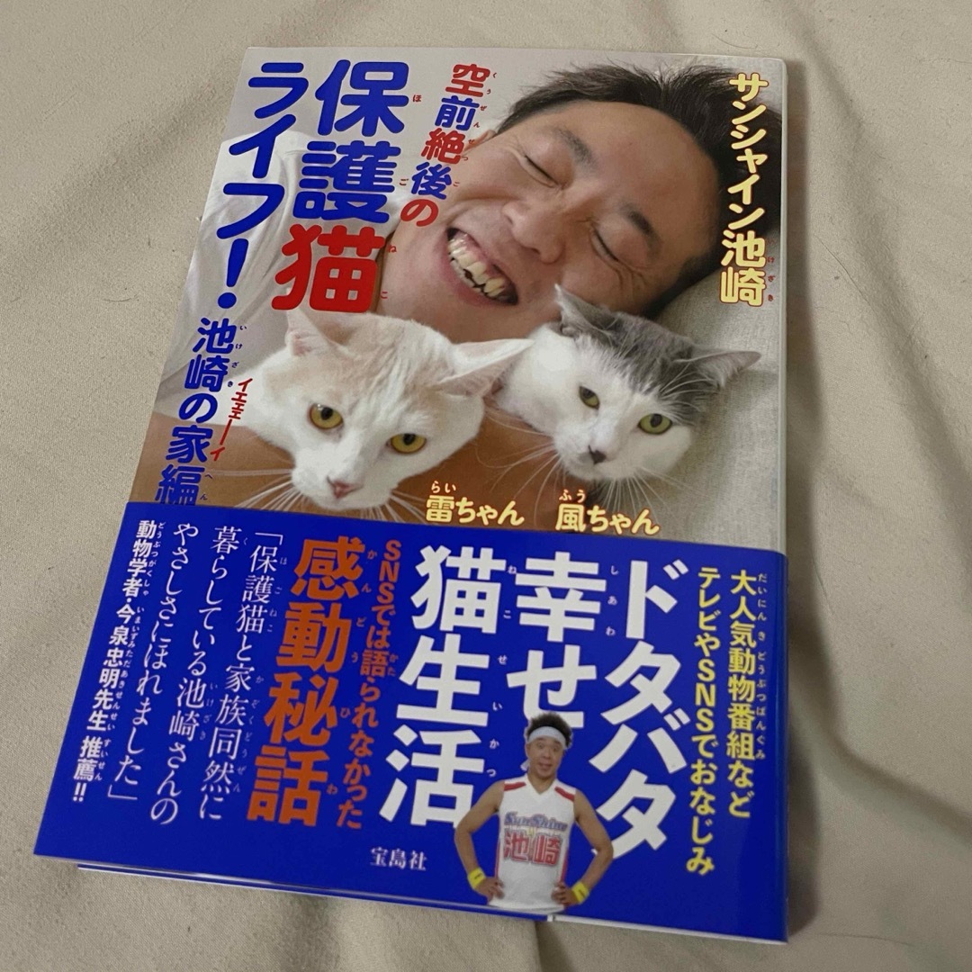 宝島社(タカラジマシャ)の空前絶後の保護猫ライフ！池崎の家編 エンタメ/ホビーの本(アート/エンタメ)の商品写真