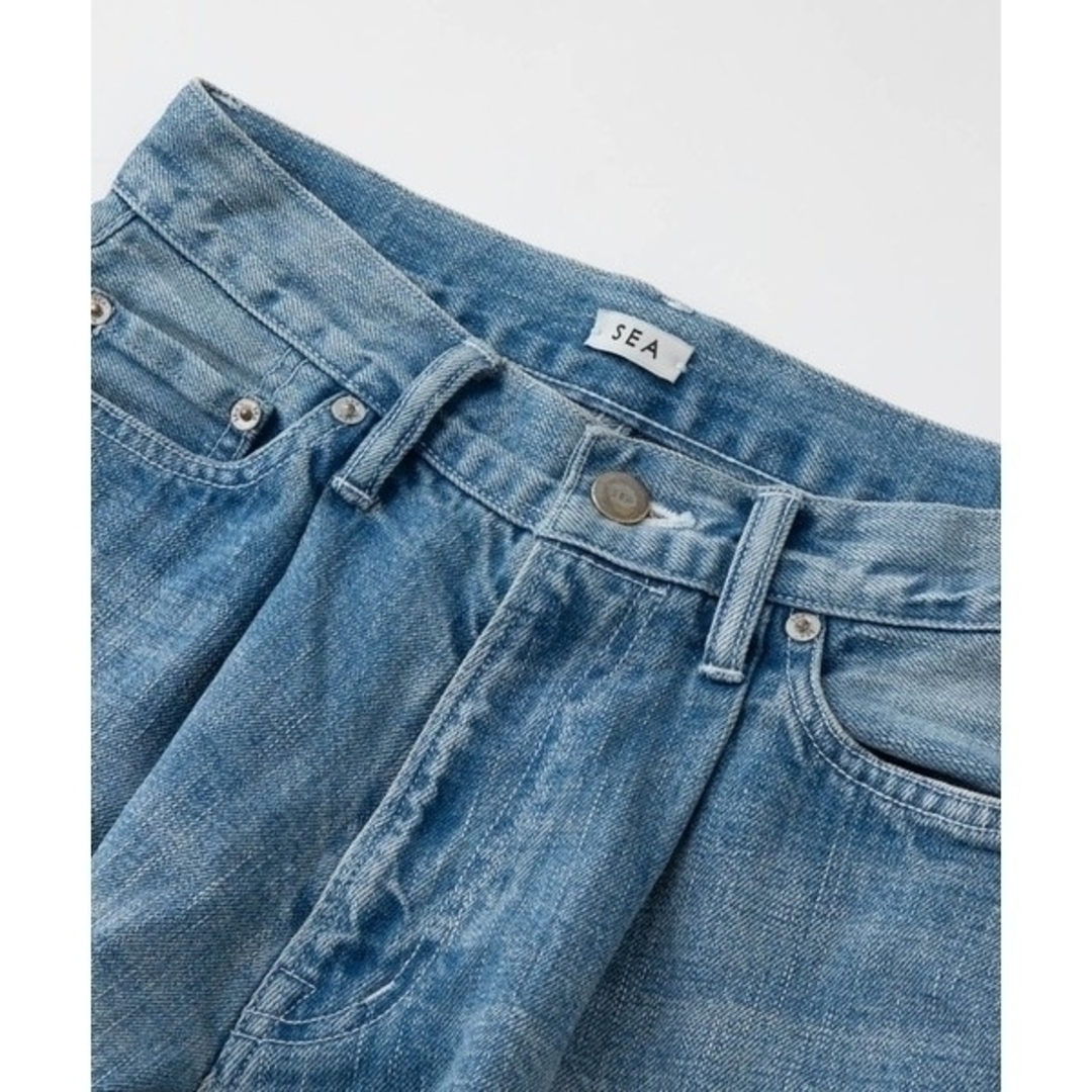 SEA(シー)の【新品】定価￥31900 SEA VINTAGE “SLACKS” DENIM レディースのパンツ(デニム/ジーンズ)の商品写真