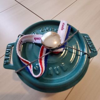 STAUB - STAUB ピコ ココットラウンド ミント 10cmの通販 by のんたん