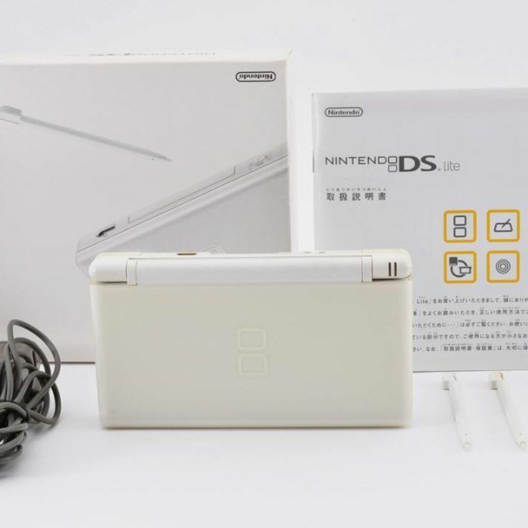 G0019 ニンテンドー DS Lite クリスタルホワイト - 携帯用ゲーム機本体
