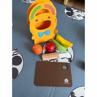 ウッディプッディ(WOODY PUDDY)のはじめての食育 もぐもぐフルーツセット WOODYPUDDY おままごと(知育玩具)