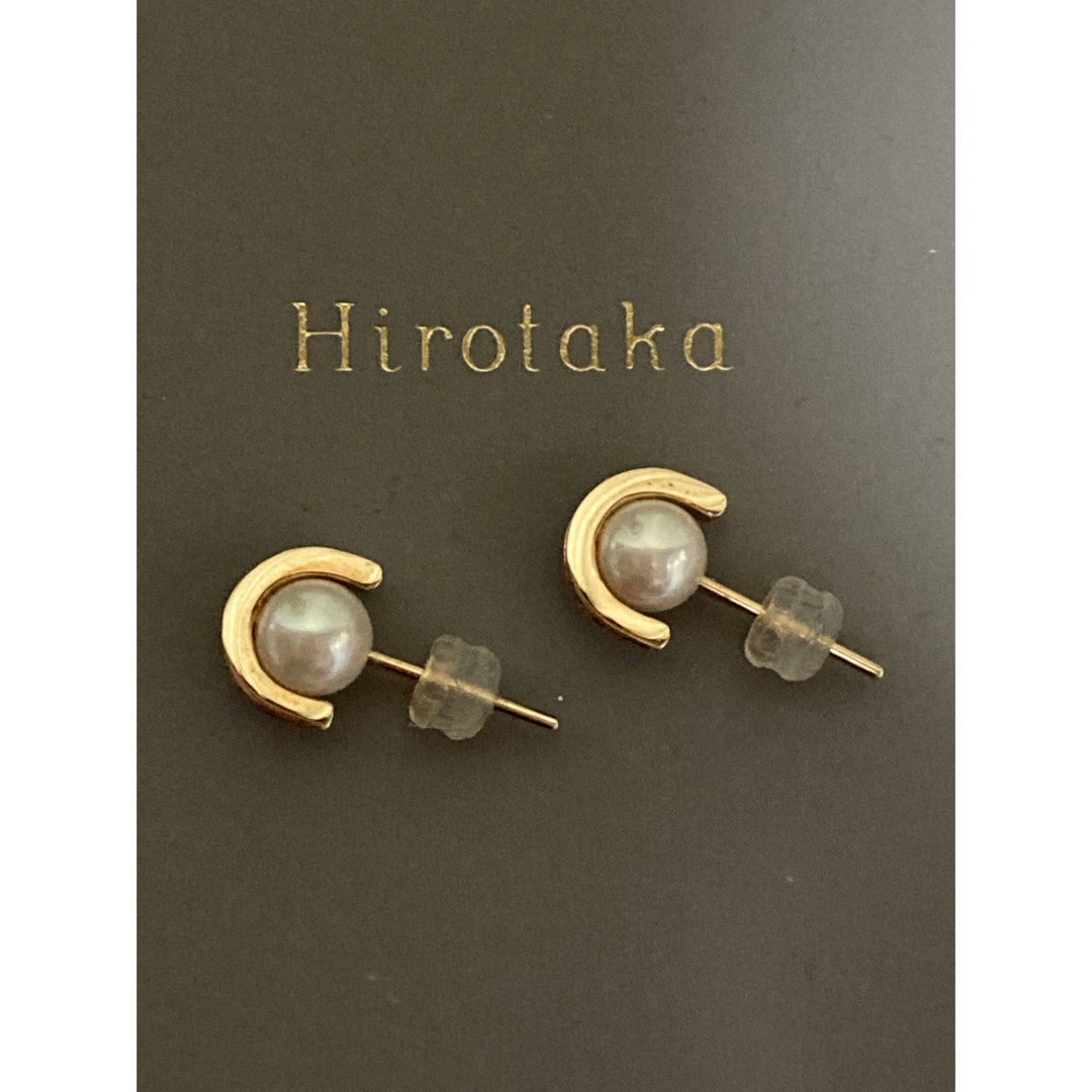 hirotaka ヒロタカ　ライン　ロングピアス　新品　箱あり