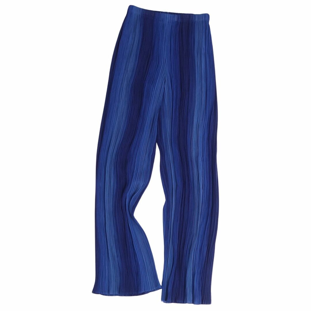 美品 イッセイミヤケ ISSEY MIYAKE パンツ ロングパンツ プリーツ グラデーション ボトムス レディース M ブルー | フリマアプリ ラクマ 美品 イッセイミヤケ ISSEY MIYAKE パンツ ロングパンツ プリーツ グラデーション ボトムス レディース M ブルー