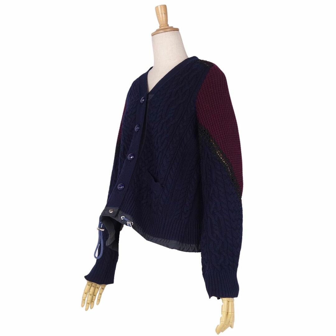 SACAI サカイ CARDIGAN |21AW| サイズ1-