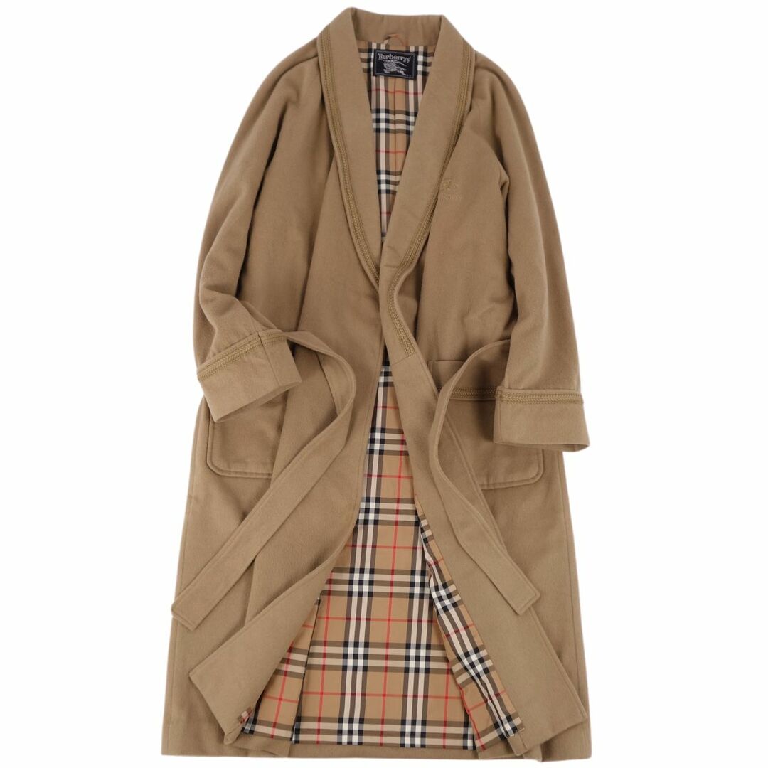 90´s 英国製BURBERRY バーバリー ノバチェック ロングトレンチコート-