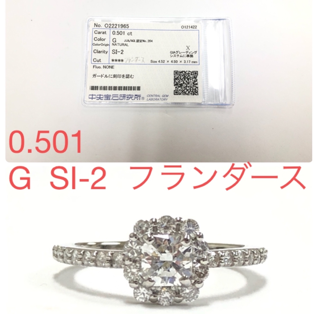 PT 0.501 G SI-2 フランダース リング-