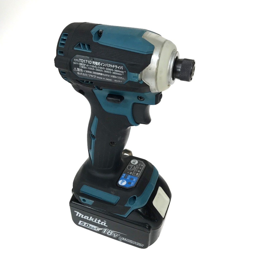 Makita(マキタ)の##MAKITA マキタ 18V 充電式インパクトドライバ TD171D 青 インテリア/住まい/日用品のインテリア/住まい/日用品 その他(その他)の商品写真