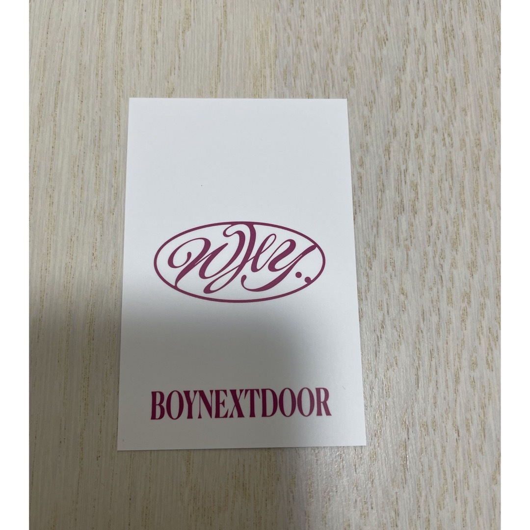 boynextdoor why weverse ラキドロ トレカ ウナクの通販 by 사랑's