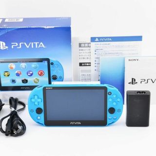 PlayStation Vita - G0029 完品 PSVita アクア・ブルー PCH-2000 ZA23 ...