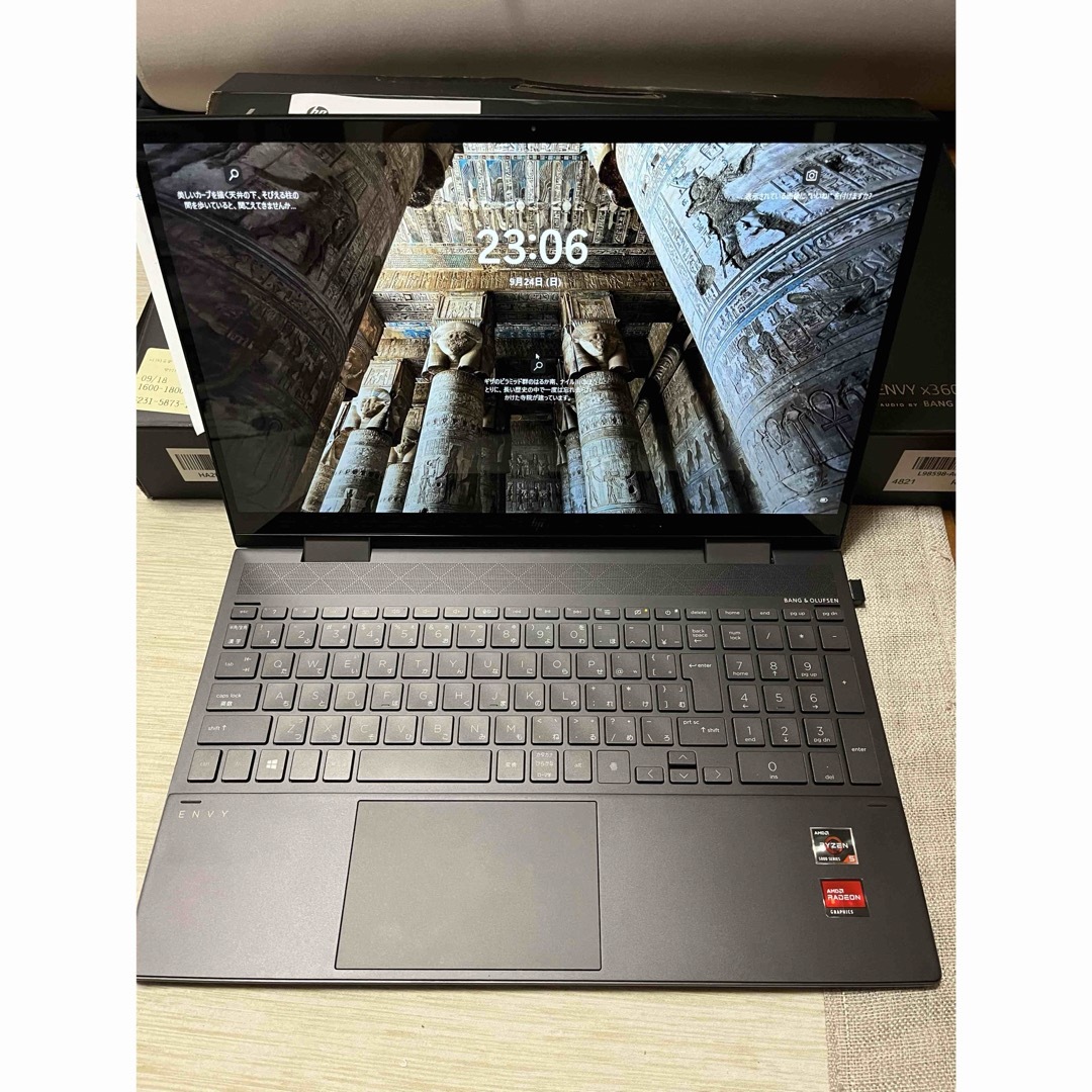 HP(ヒューレットパッカード)の【Office付き】HP ENVY x360 15 スマホ/家電/カメラのPC/タブレット(ノートPC)の商品写真