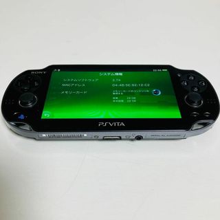 G0030 PSVita クリスタル・ブラック PCH-1000 ZA01
