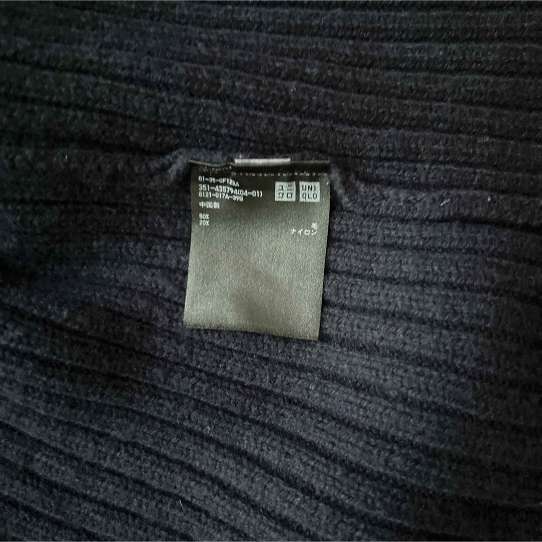 ミドルゲージリブフルジップセーター（長袖）Lサイズ 3