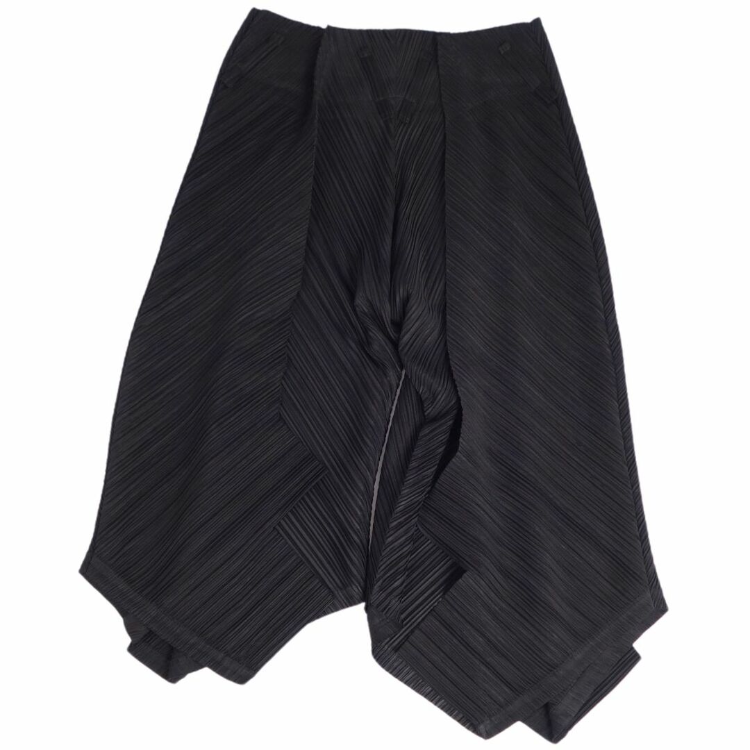 美品 プリーツプリーズ イッセイミヤケ PLEATS PLEASE パンツ ワイドパンツ ロングパンツ プリーツ 無地 ボトムス レディース 1(S相当) ブラック 美品 プリーツプリーズ イッセイミヤケ PLEATS PLEASE パンツ ワイドパンツ ロングパンツ プリーツ 無地 ボトムス レディース 1(S相当) ブラック