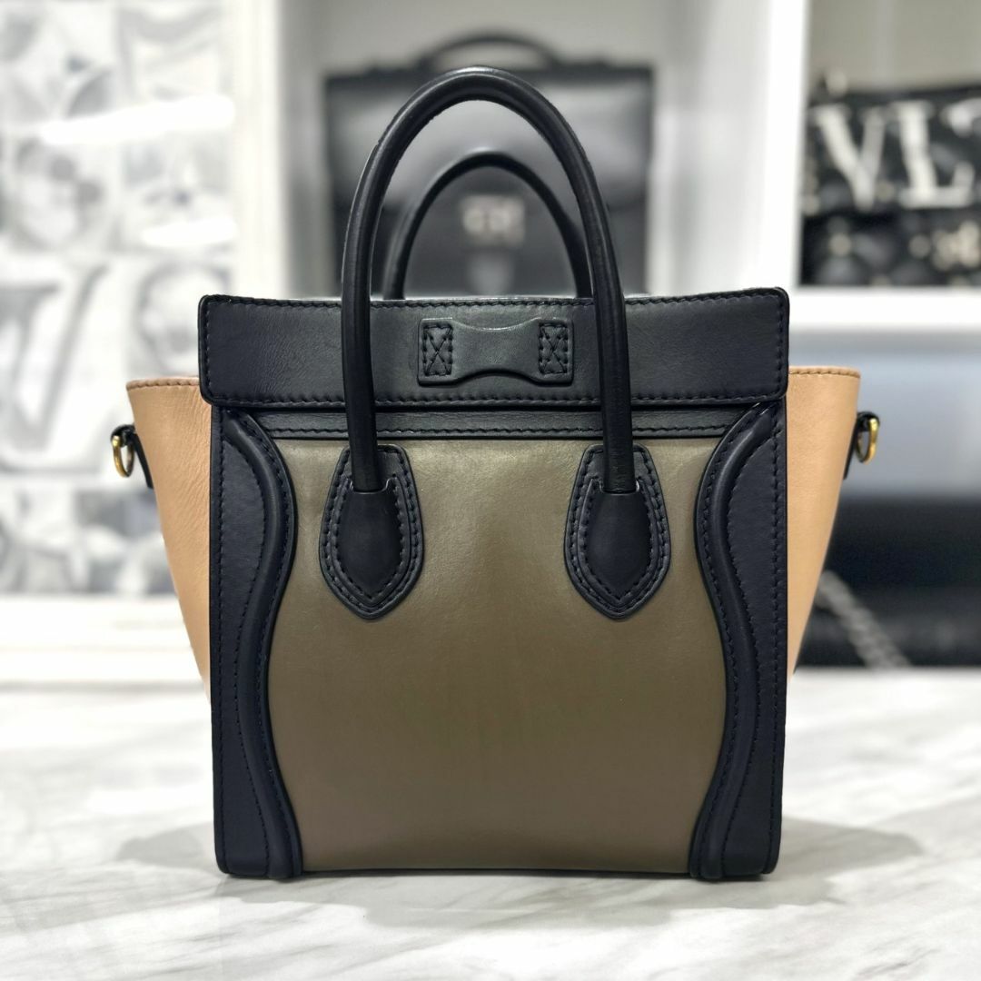 CELINE セリーヌ ラゲージ ナノトリコロール