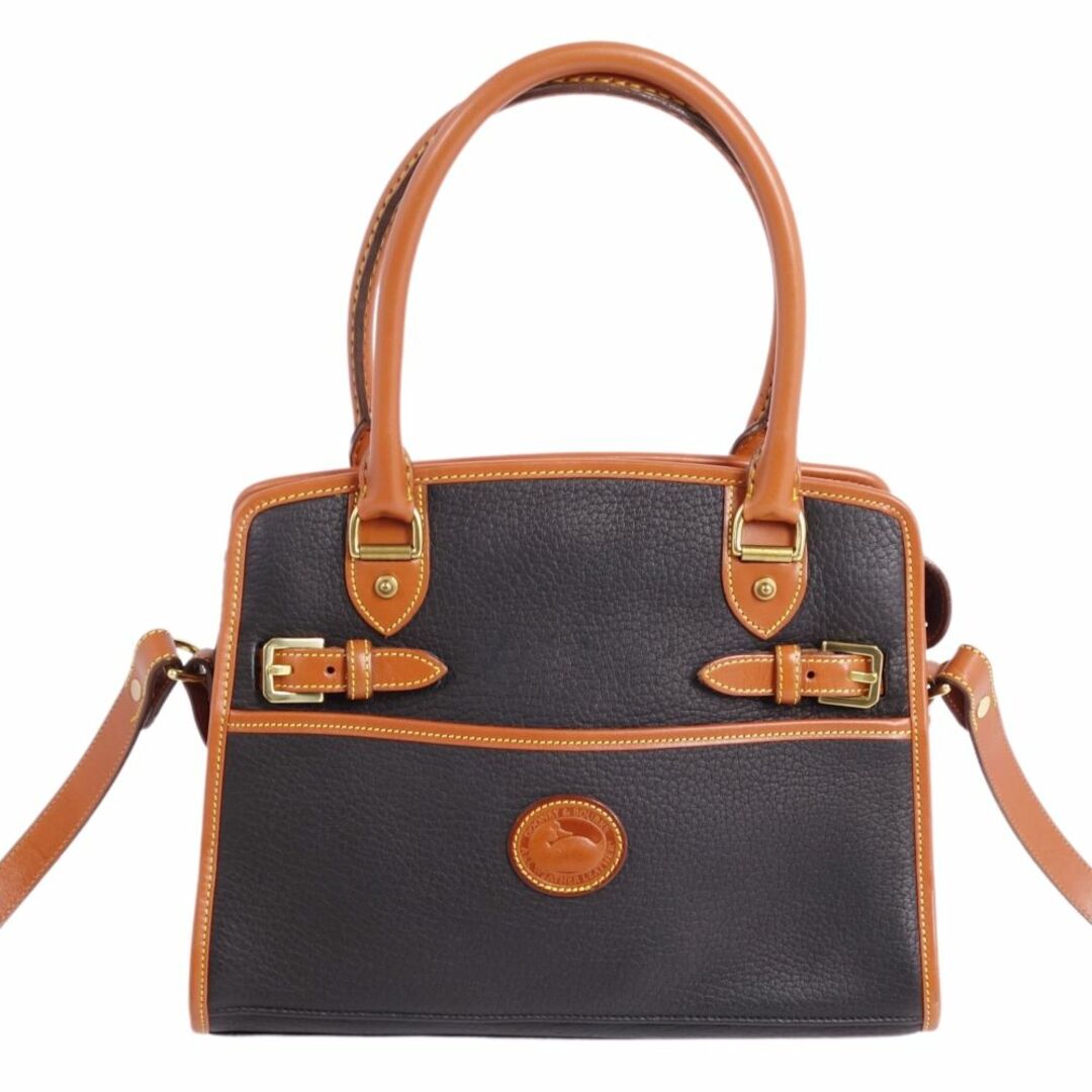 ドゥーニー＆バーク DOONEY＆BOURKE バッグ 2way ハンドバッグ ショルダーバッグ カーフレザー カバン レディース グリーン/ブラウン