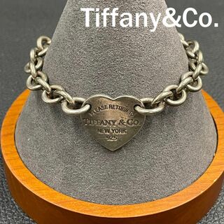 Tiffany & Co. - ティファニー リターントゥ ハートタグ ブレスレット 925 シルバー 