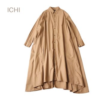 ICHI✳︎綿麻コート コートワンピース