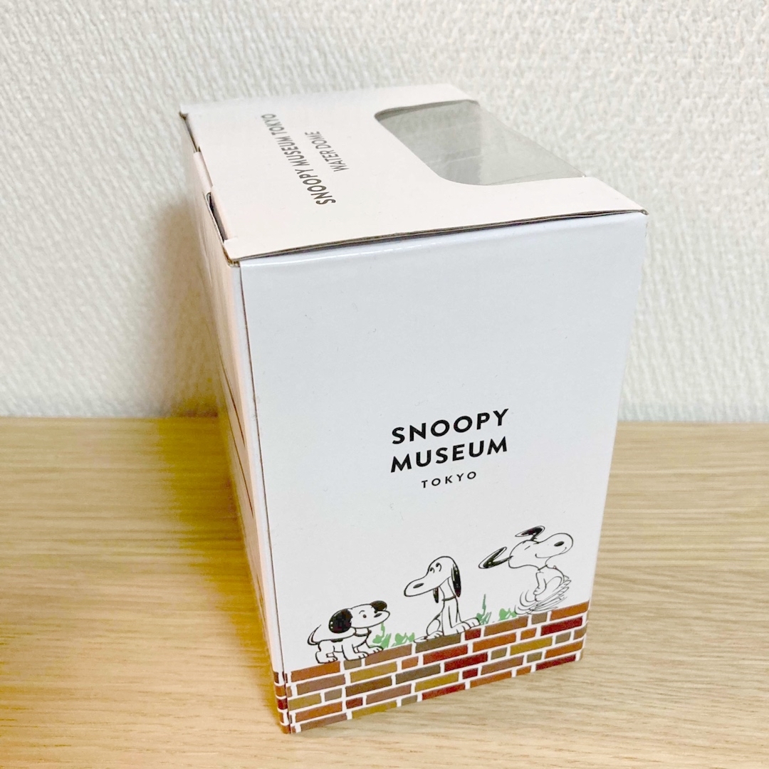 SNOOPY(スヌーピー)のスヌーピー ミュージアム ウォータードーム スノードーム エンタメ/ホビーのフィギュア(アメコミ)の商品写真