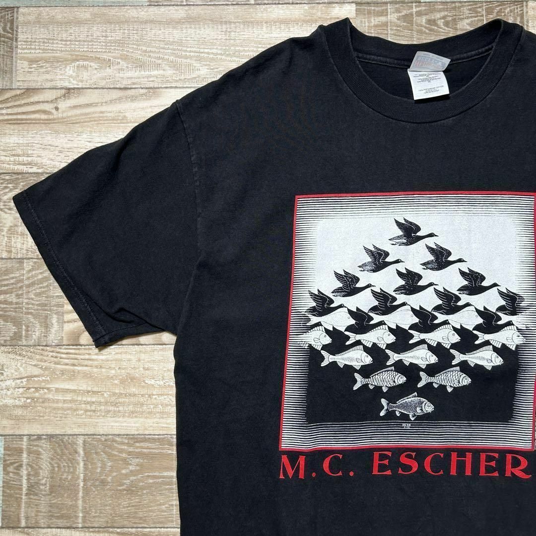 菅田将暉さん着 M.C.ESCHER エッシャー Tシャツ vintage XL