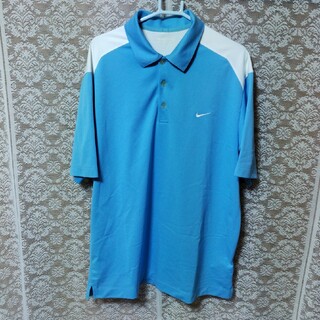 ナイキ(NIKE)のNIKE　ポロシャツ　ノースカロライナブルー　ゴルフ　スポーツ(ポロシャツ)