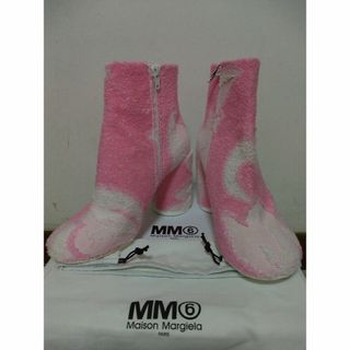 エムエムシックス(MM6)の【新品】MM6 Maison Margiela　　　アンクルブーツ　38(ブーツ)