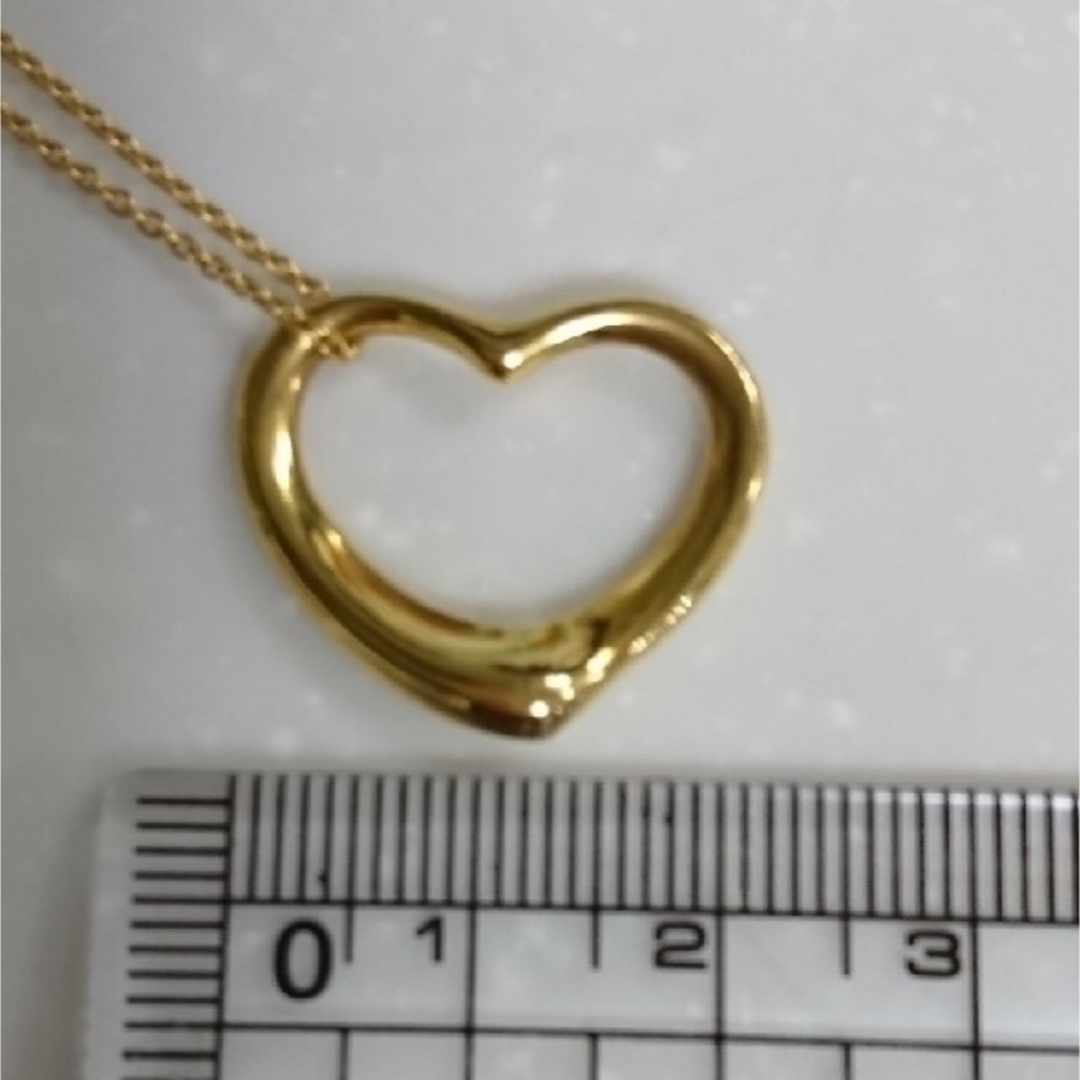 Tiffany&Co ティファ 大きめオープンハート ネックレス 750 K18 Tiffany&Co ティファ 大きめオープンハート ネックレス 750 K18