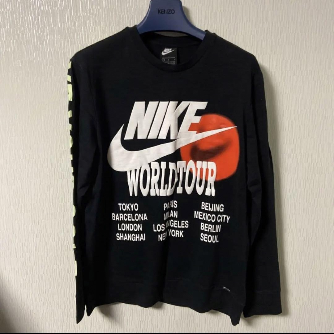 NIKE - ナイキ ワールドツアー ロングスリーブ Tシャツ Mサイズ ロンT ...