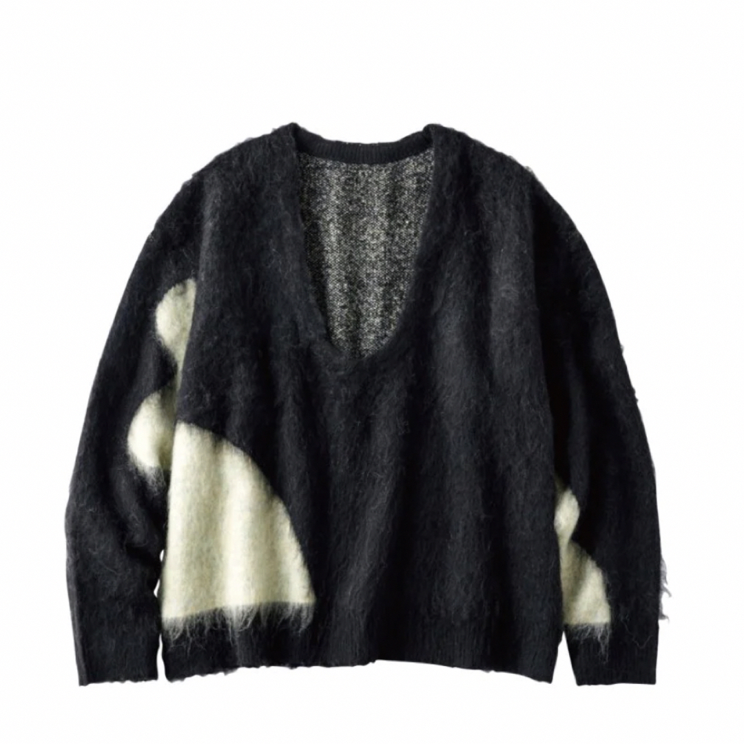 値下げ【Knuth Marf】Uneck knit pullover