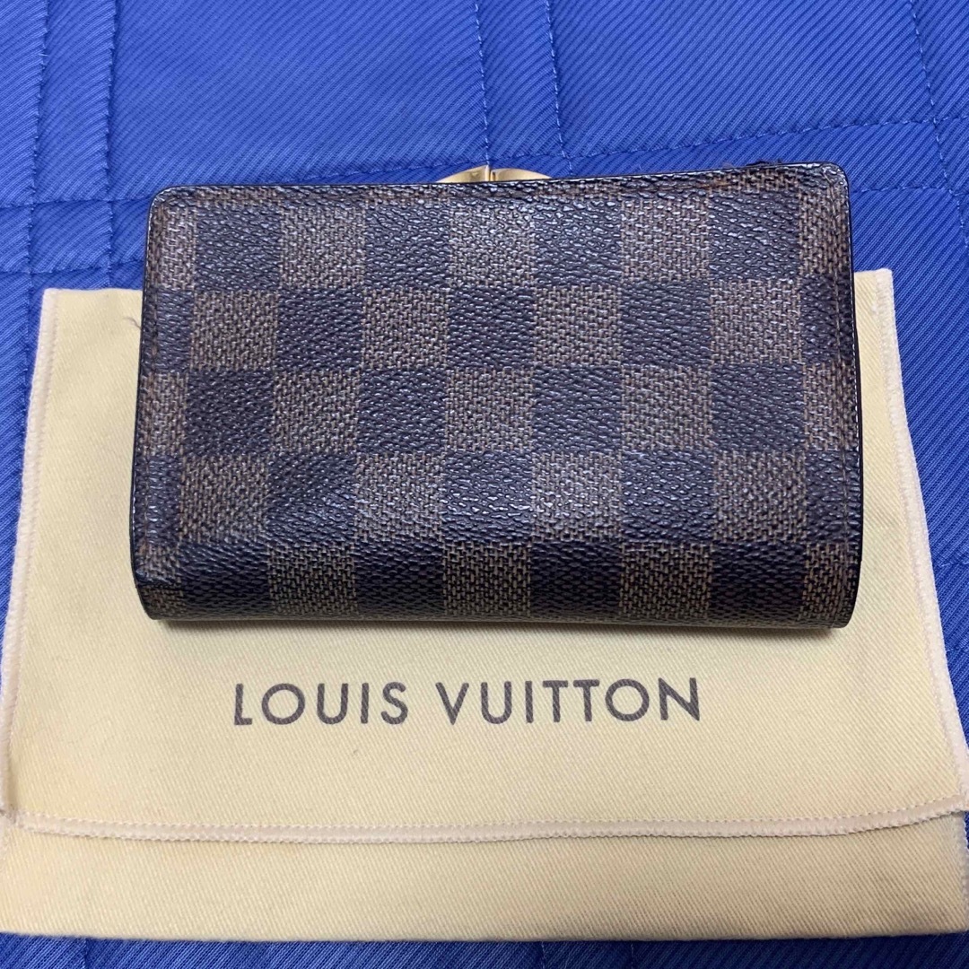 LOUIS VUITTON(ルイヴィトン)の☆ルイヴィトン　ダミエがま口財布☆ レディースのファッション小物(財布)の商品写真