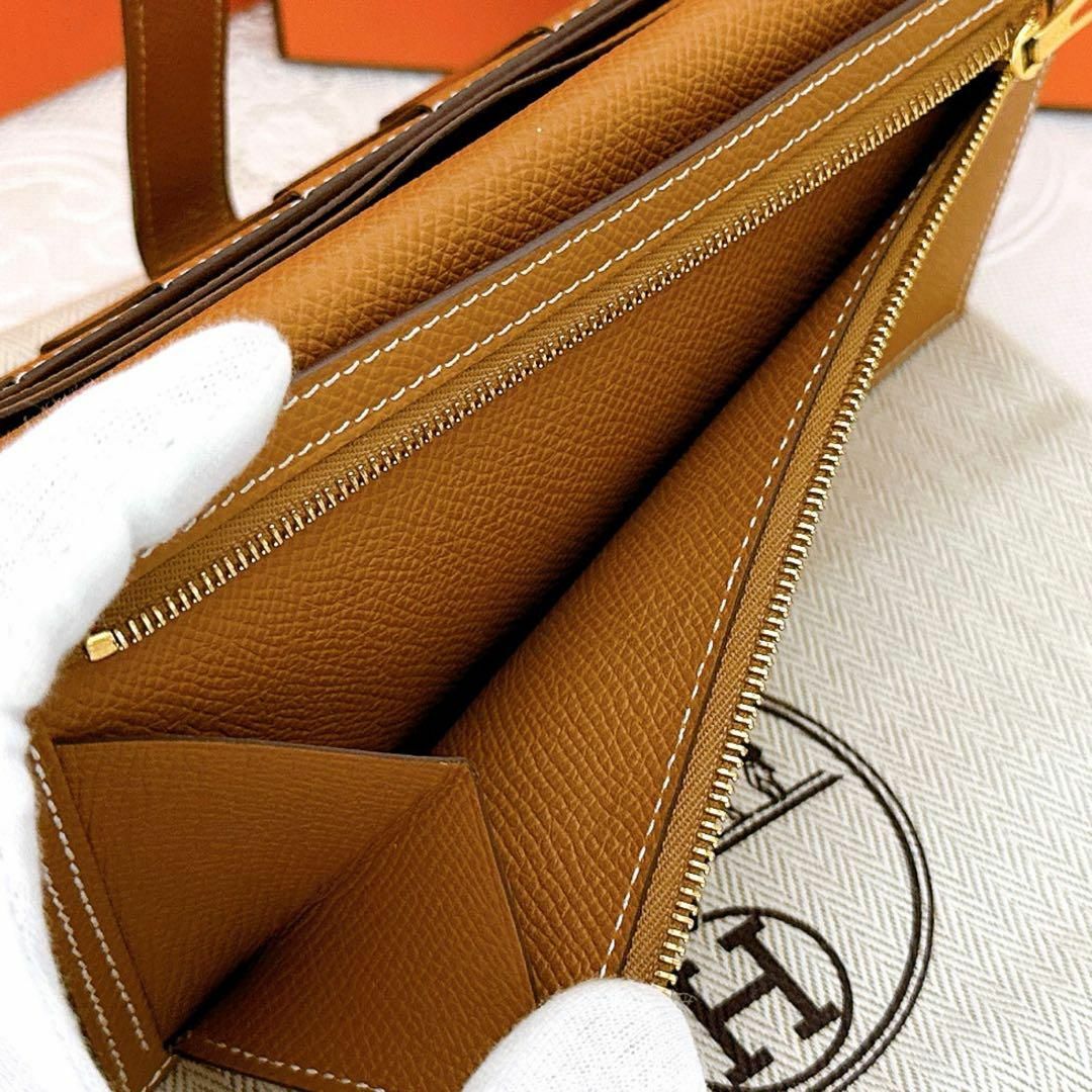 Hermes - 店舗購入困難 未使用級 エルメス 長財布 べアンスフレ ヴォー
