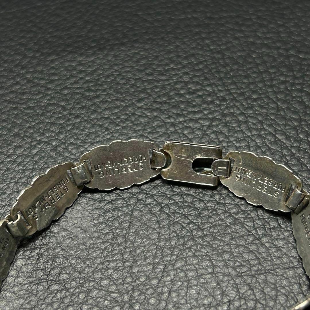 40s forget me not ブレスレット 勿忘草 US ARMY 40s forget me not ブレスレット 勿忘草 US ARMY